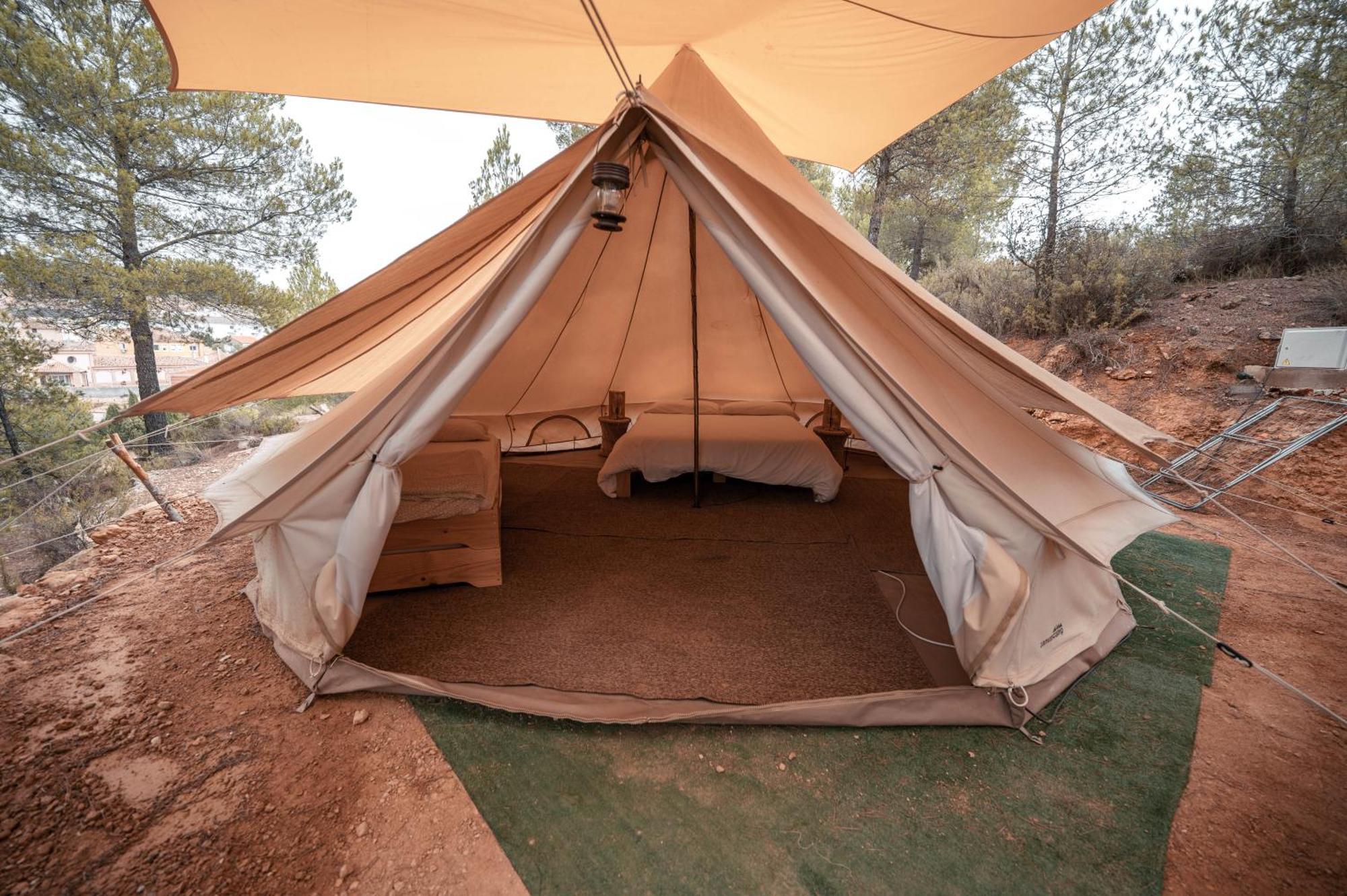 Slow Life Camping Venta Del Moro Bagian luar foto