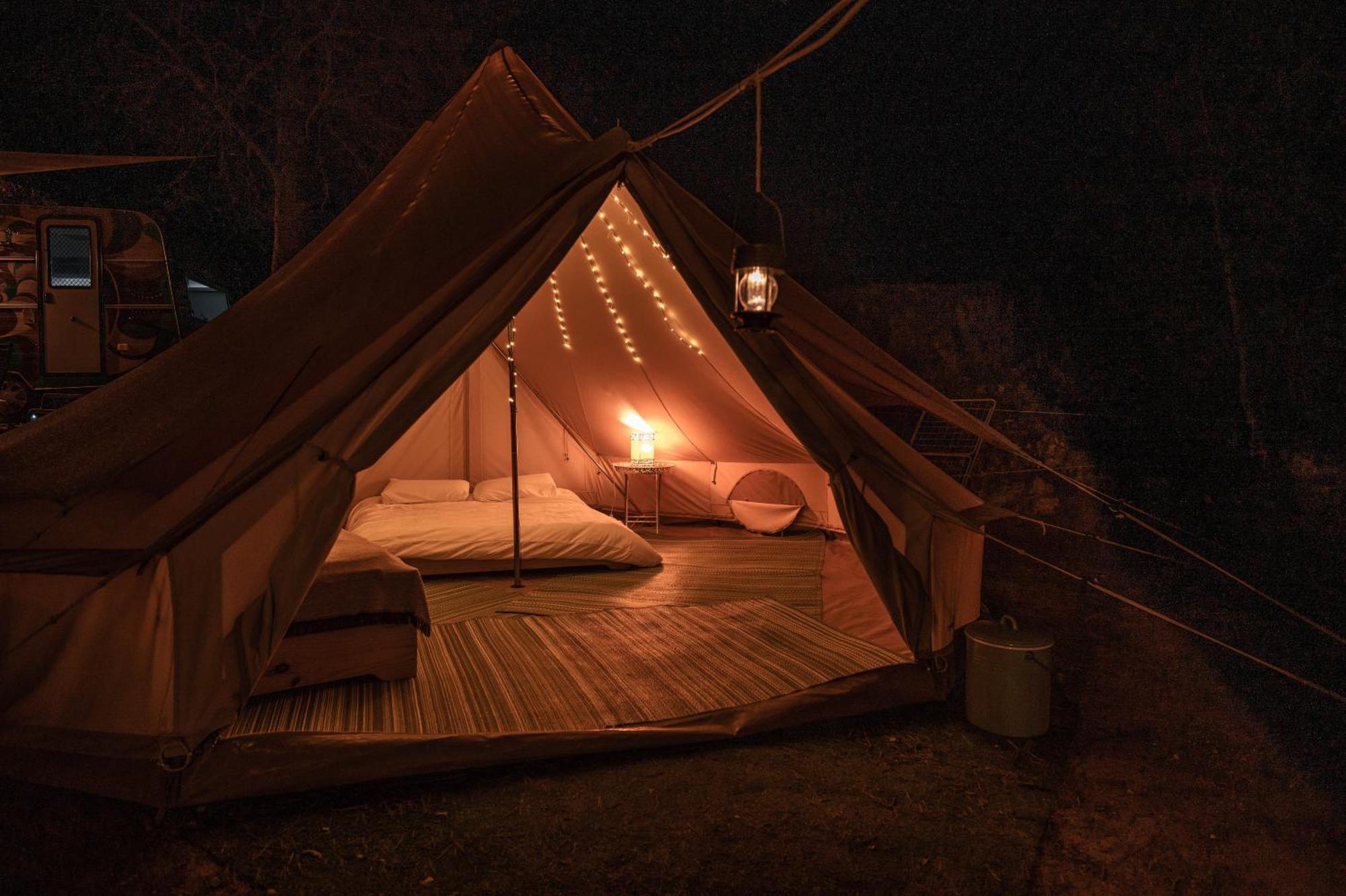 Slow Life Camping Venta Del Moro Bagian luar foto