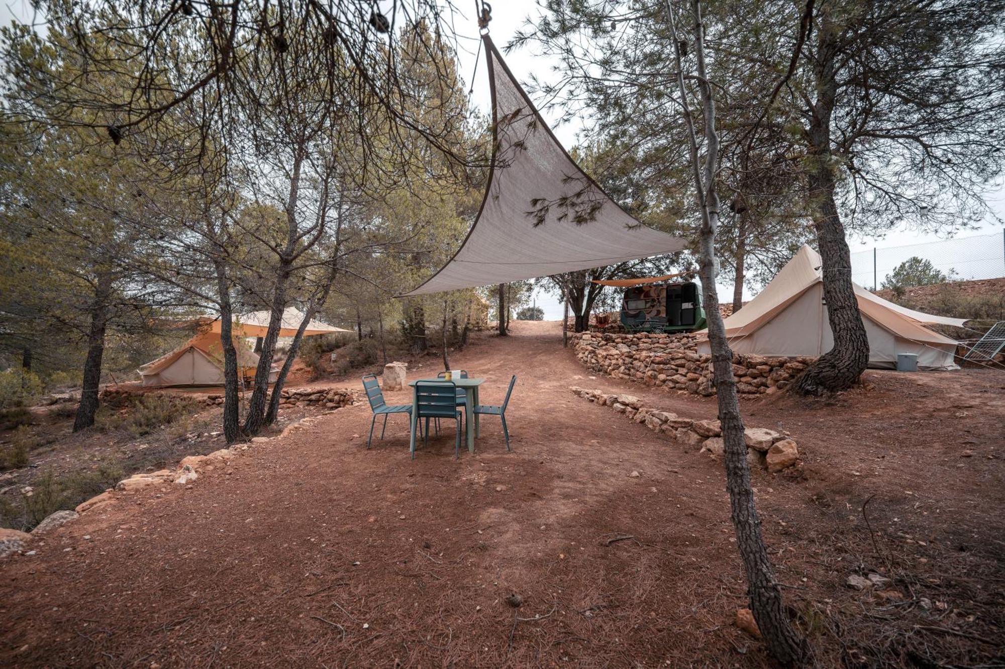 Slow Life Camping Venta Del Moro Bagian luar foto