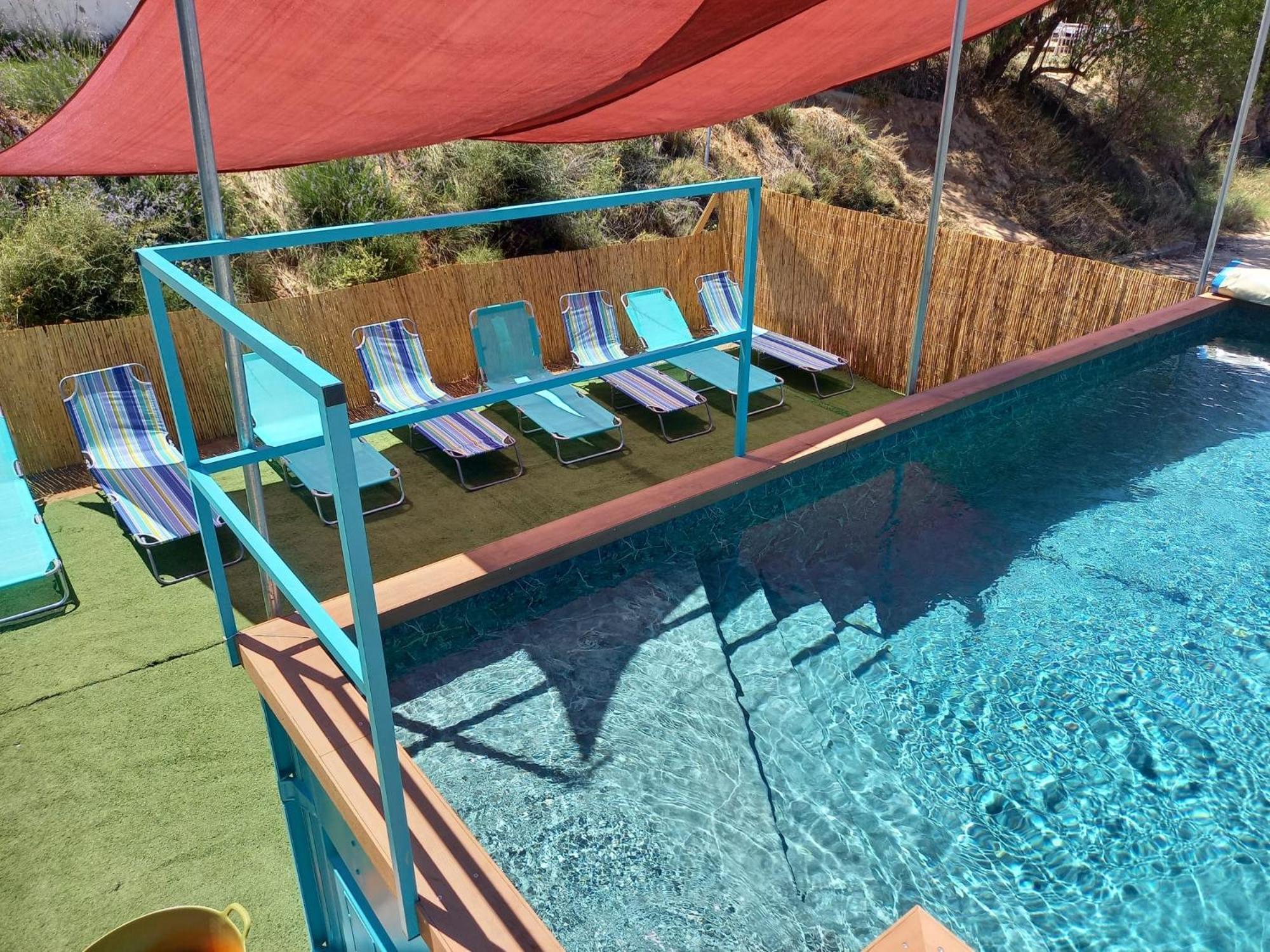 Slow Life Camping Venta Del Moro Bagian luar foto