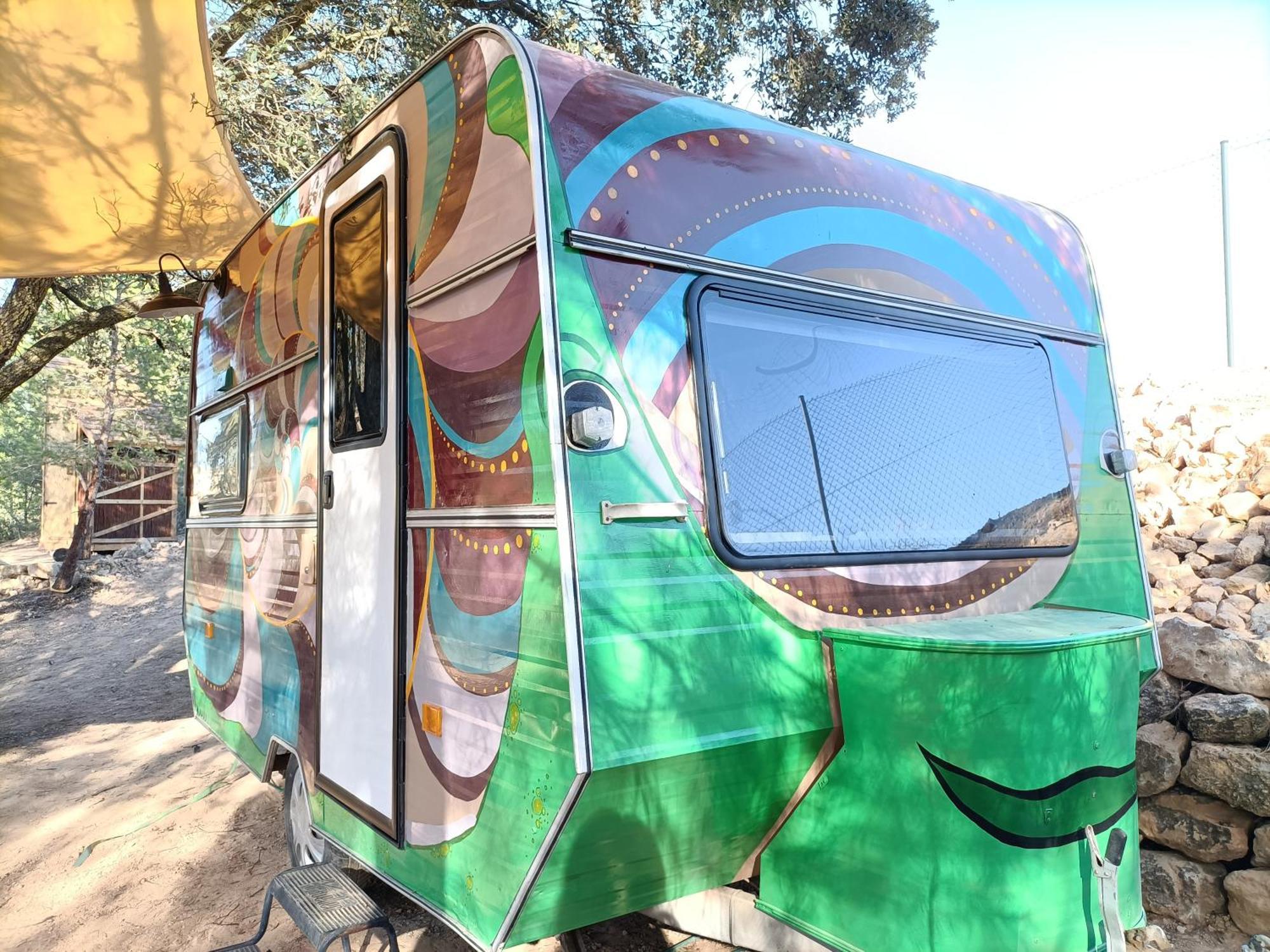 Slow Life Camping Venta Del Moro Bagian luar foto