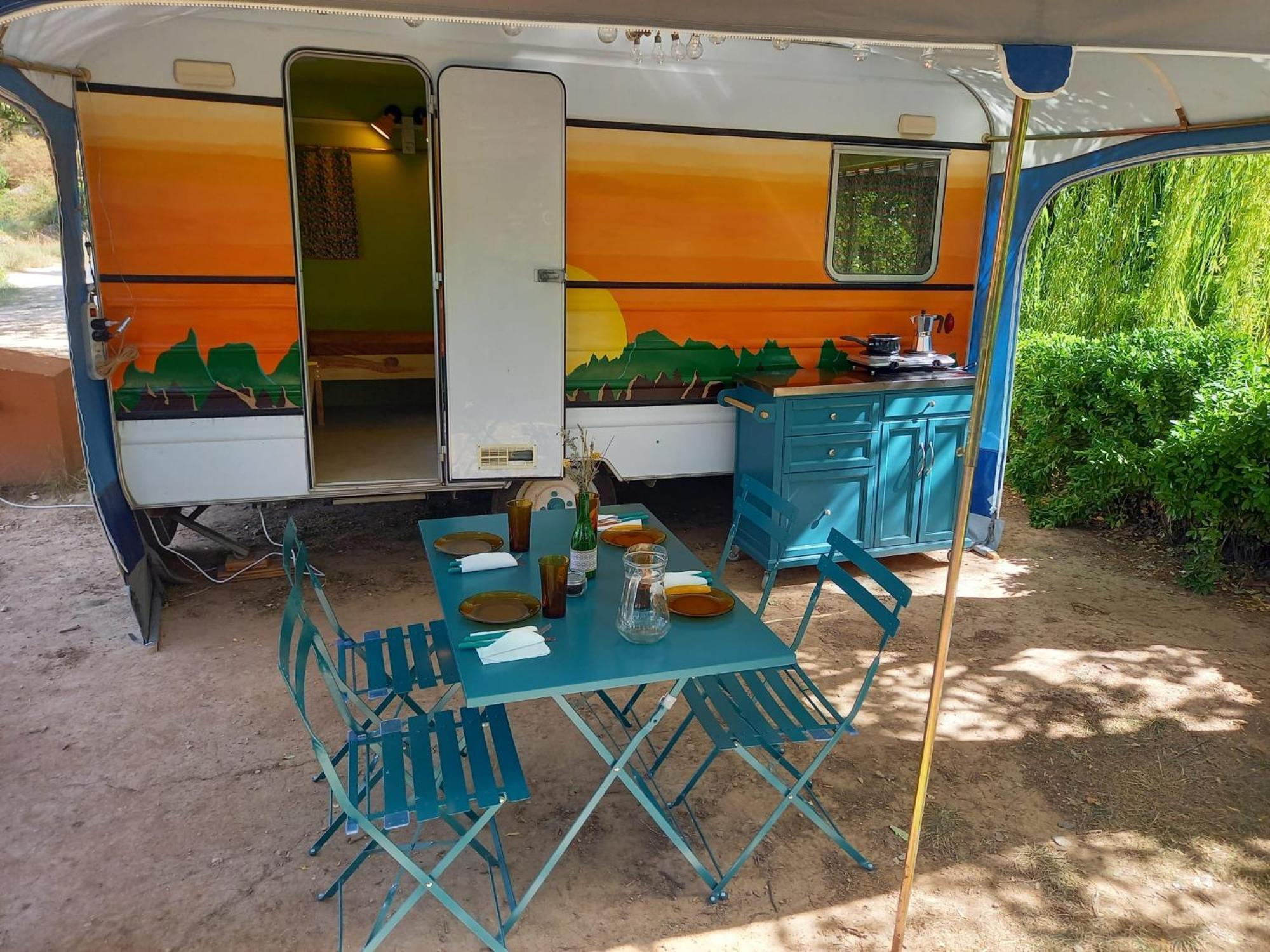 Slow Life Camping Venta Del Moro Bagian luar foto