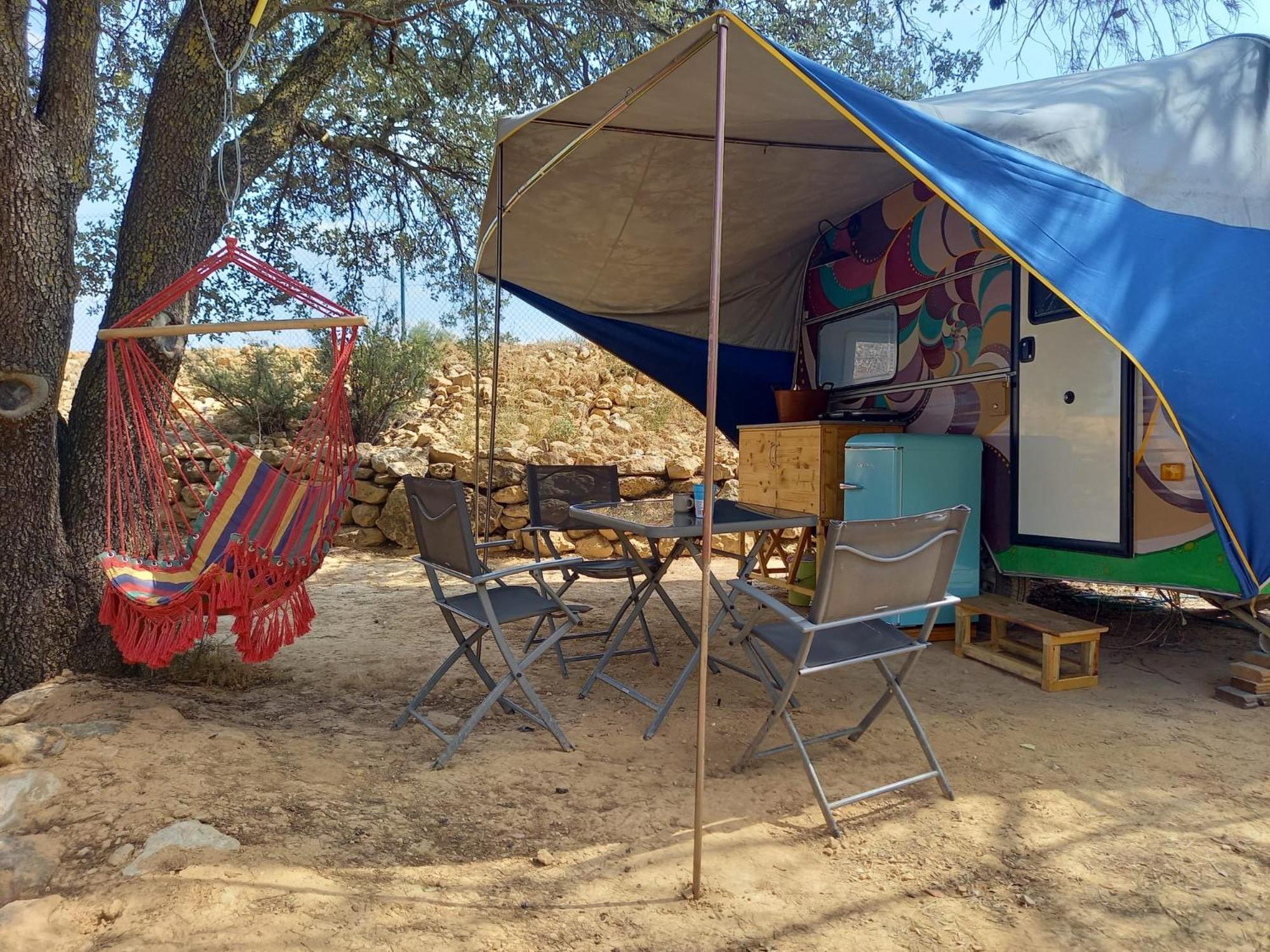 Slow Life Camping Venta Del Moro Bagian luar foto
