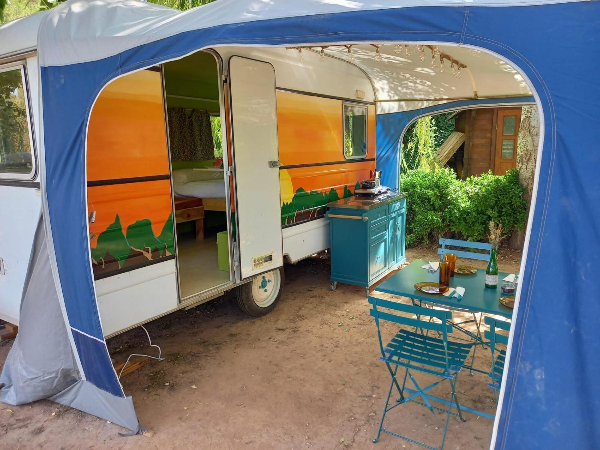 Slow Life Camping Venta Del Moro Bagian luar foto