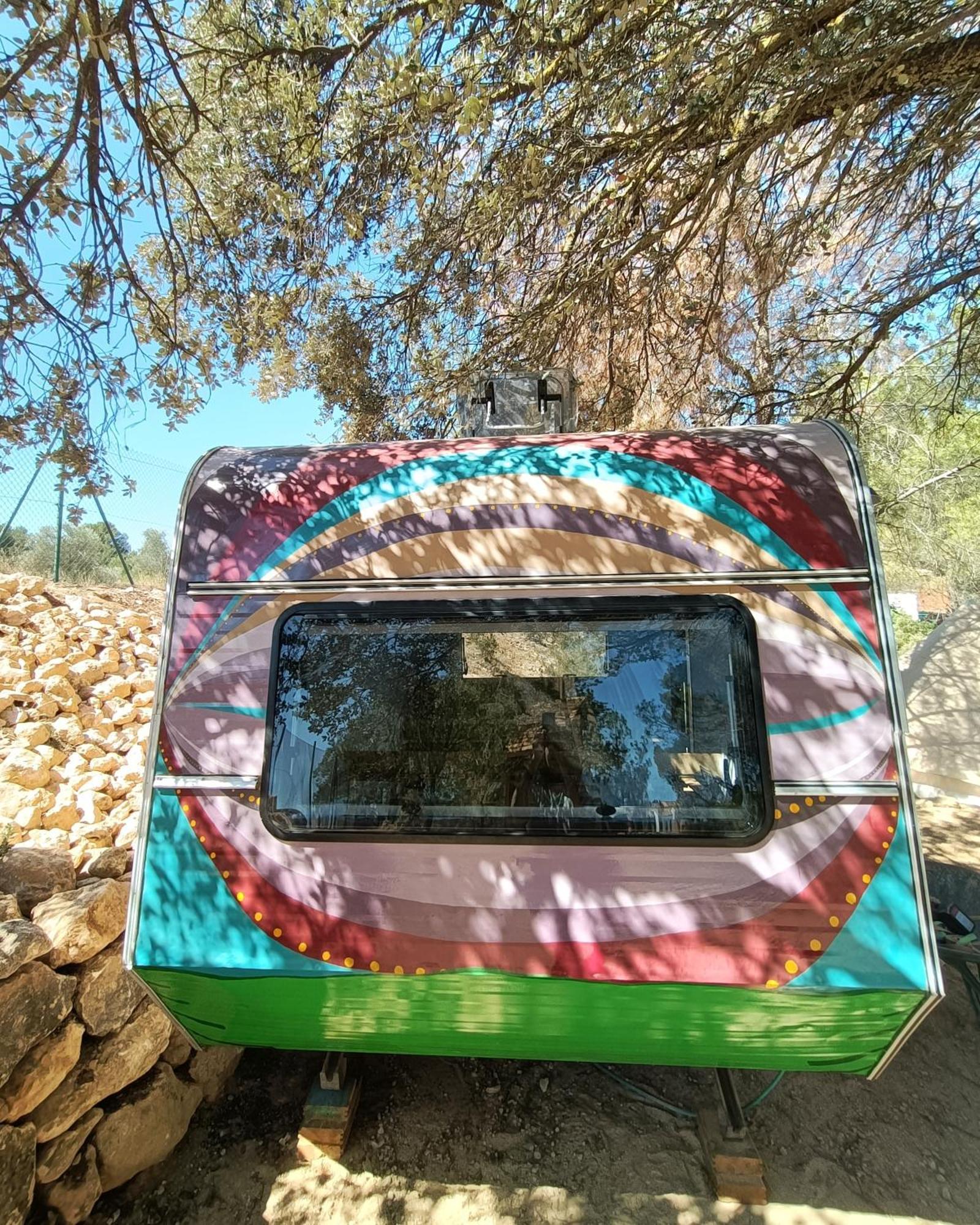 Slow Life Camping Venta Del Moro Bagian luar foto